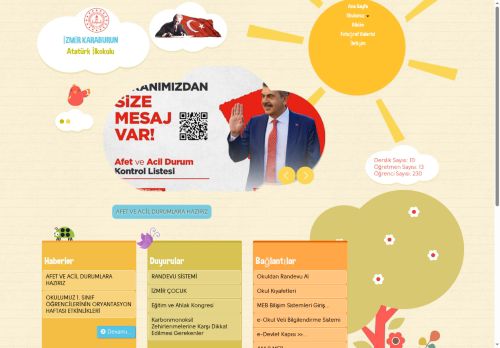 İZMİR / KARABURUN - Atatürk İlkokulu
