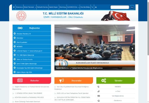 İZMİR / KARABAĞLAR - Ülkü Ortaokulu