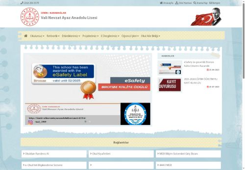 İZMİR / KARABAĞLAR - Vali Nevzat Ayaz Anadolu Lisesi