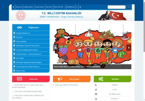 İZMİR / KARŞIYAKA - Engin Özmeriç İlkokulu