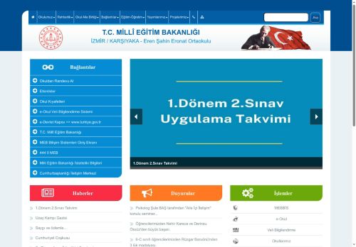 İZMİR / KARŞIYAKA - Eren Şahin Eronat Ortaokulu