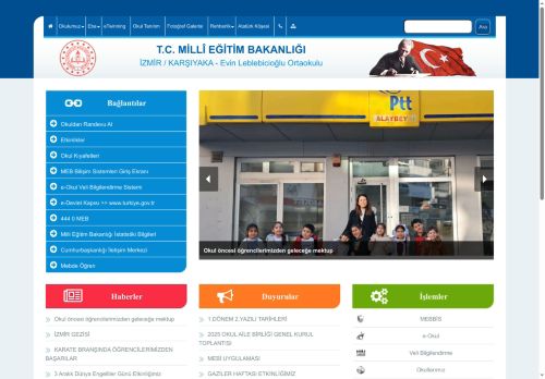 İZMİR / KARŞIYAKA - Evin Leblebicioğlu Ortaokulu