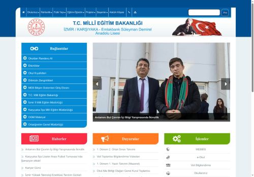İZMİR / KARŞIYAKA - Emlakbank Süleyman Demirel Anadolu Lisesi