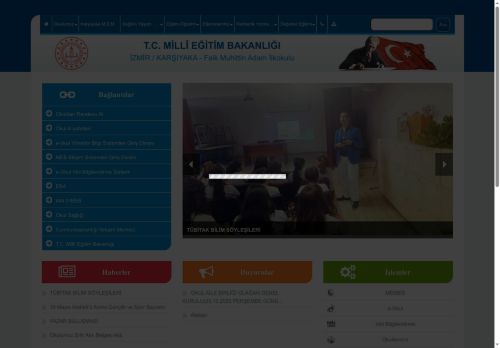 İZMİR / KARŞIYAKA - Faik Muhittin Adam İlkokulu