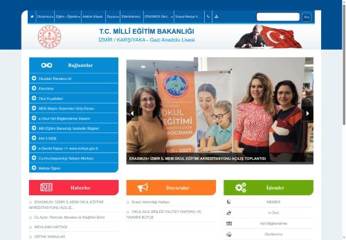 İZMİR / KARŞIYAKA - Gazi Anadolu Lisesi