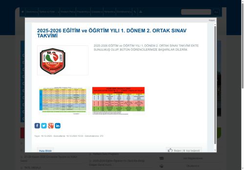 İZMİR / KARŞIYAKA - Kazım Dirik Anadolu Lisesi