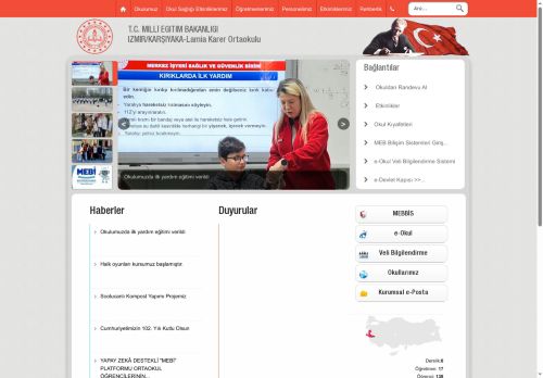 İZMİR / KARŞIYAKA - Lamia Karer Ortaokulu