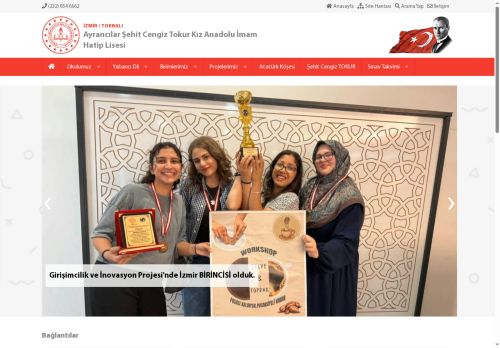 İZMİR / TORBALI - Ayrancılar Şehit Cengiz Tokur Kız Anadolu İmam Hatip Lisesi