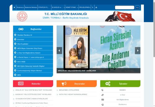 İZMİR / TORBALI - Berfin Akçokrak Anaokulu