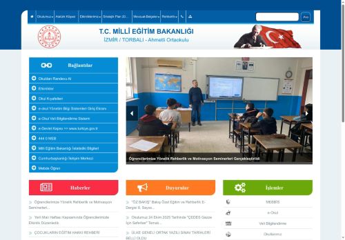 İZMİR / TORBALI - Ahmetli Ortaokulu