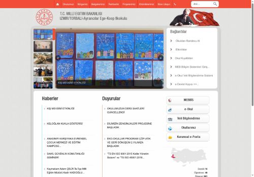 İZMİR / TORBALI - Ayrancılar Ege-Koop İlkokulu