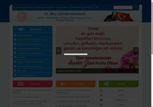 İZMİR / KARŞIYAKA - Örnekköy Şehit Astsubay Erkan Durukan İlkokulu