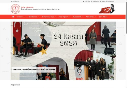 İZMİR / KEMALPAŞA - İzmir Ümran Baradan Güzel Sanatlar Lisesi