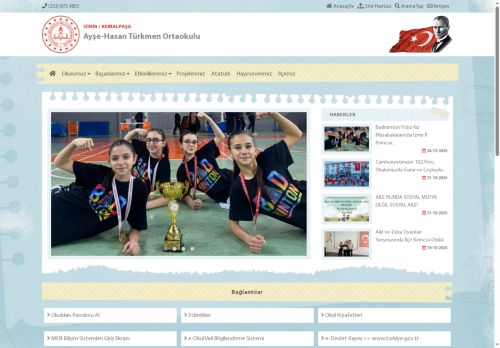 İZMİR / KEMALPAŞA - Ayşe-Hasan Türkmen Ortaokulu
