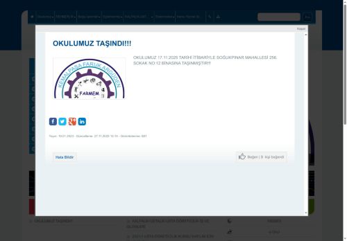 İZMİR / KEMALPAŞA - Faruk Argüden Mesleki Eğitim Merkezi