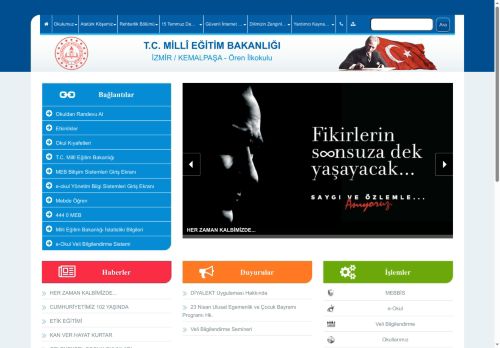 İZMİR / KEMALPAŞA - Ören İlkokulu