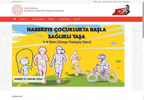 İZMİR / KEMALPAŞA - Kızılüzüm Şehit Ünal Sipahi Ortaokulu