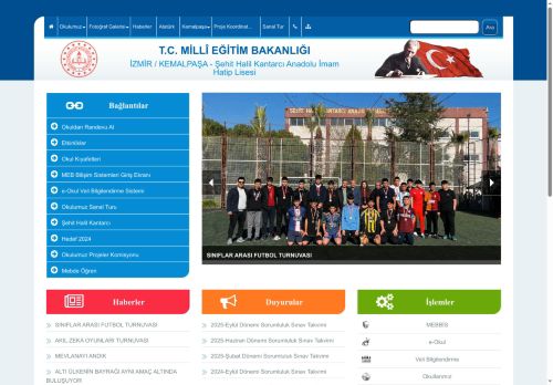 İZMİR / KEMALPAŞA - Şehit Halil Kantarcı Anadolu İmam Hatip Lisesi