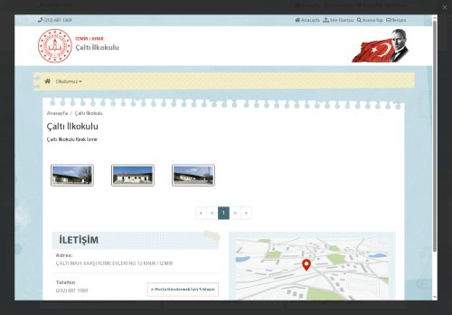 İZMİR / KINIK - Çaltı İlkokulu