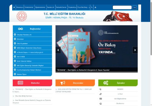 İZMİR / KEMALPAŞA - 75. Yıl İlkokulu