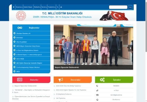 İZMİR / KEMALPAŞA - 80.Yıl Sütçüler İmam Hatip Ortaokulu