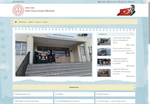 İZMİR / KINIK - Şehit Sezai Geçkin İlkokulu