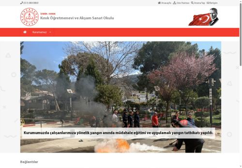 İZMİR / KINIK - Kınık Öğretmenevi ve Akşam Sanat Okulu