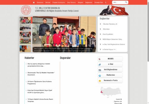 İZMİR / KİRAZ - Ali Niğde Anadolu İmam Hatip Lisesi