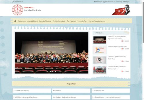 İZMİR / KİRAZ - Ceritler İlkokulu
