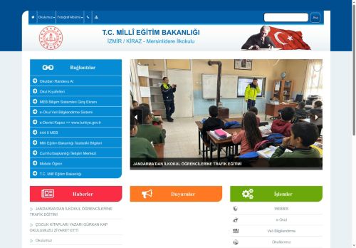 İZMİR / KİRAZ - Mersinlidere İlkokulu