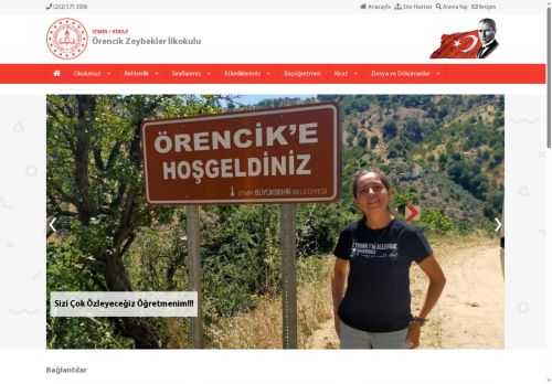 İZMİR / KİRAZ - Örencik Zeybekler İlkokulu