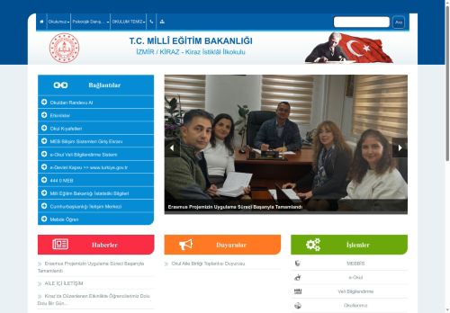 İZMİR / KİRAZ - Kiraz İstiklâl İlkokulu