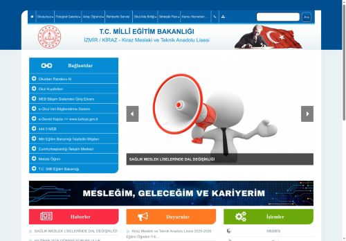 İZMİR / KİRAZ - Kiraz Mesleki ve Teknik Anadolu Lisesi