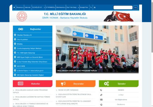 İZMİR / KONAK - Barbaros Hayrettin İlkokulu