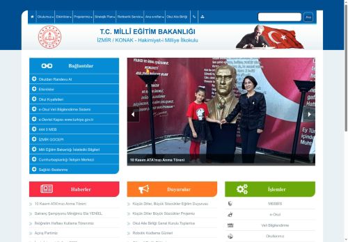 İZMİR / KONAK - Hakimiyet-i Milliye İlkokulu