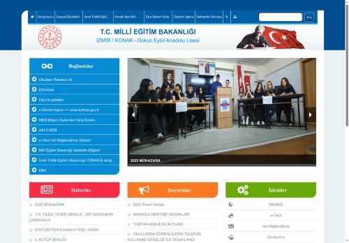İZMİR / KONAK - Dokuz Eylül Anadolu Lisesi
