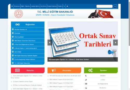 İZMİR / KONAK - Kazım Karabekir Ortaokulu