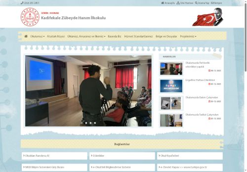 İZMİR / KONAK - Kadifekale Zübeyde Hanım İlkokulu