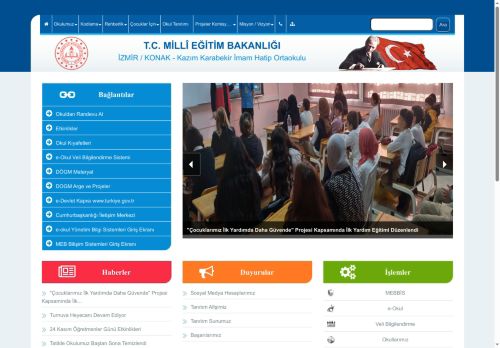 İZMİR / KONAK - Kazım Karabekir İmam Hatip Ortaokulu