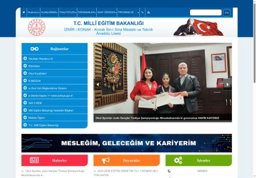 İZMİR / KONAK - Konak İbn-i Sina Mesleki ve Teknik Anadolu Lisesi