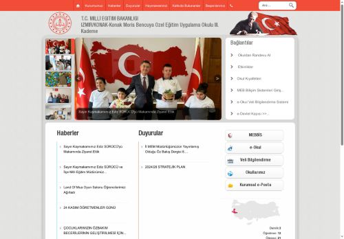 İZMİR / KONAK - Konak Moris Bencuya Özel Eğitim Uygulama Okulu III. Kademe