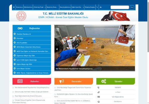 İZMİR / KONAK - Konak Özel Eğitim Meslek Okulu