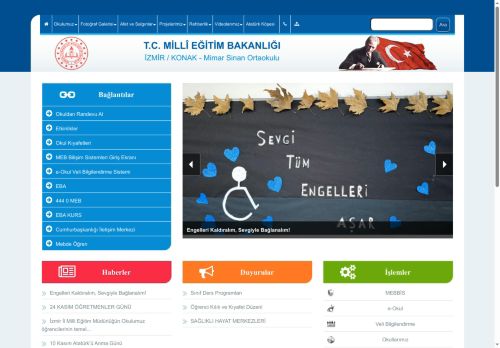 İZMİR / KONAK - Mimar Sinan Ortaokulu