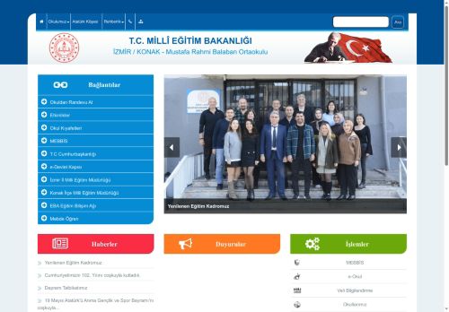 İZMİR / KONAK - Mustafa Rahmi Balaban Ortaokulu