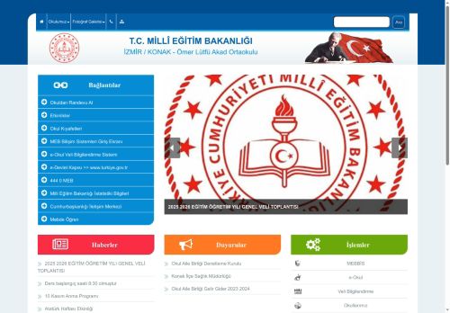 İZMİR / KONAK - Ömer Lütfü Akad Ortaokulu