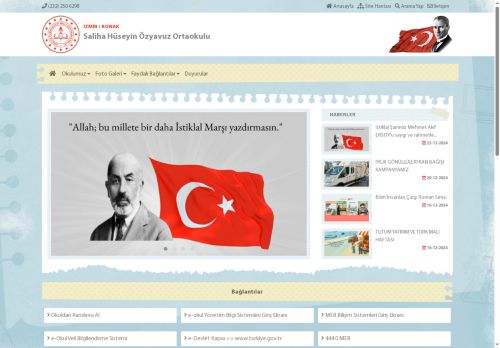 İZMİR / KONAK - Saliha Hüseyin Özyavuz Ortaokulu