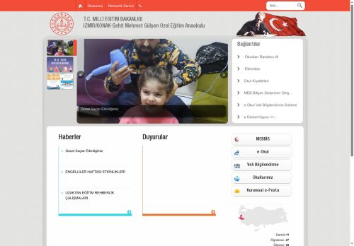 İZMİR / KONAK - Şehit Mehmet Gülşen Özel Eğitim Anaokulu