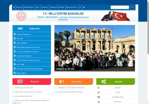 İZMİR / MENDERES - Dereköy Mualla-Nusret Sezel Ortaokulu