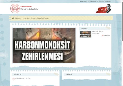 İZMİR / MENDERES - Bulgurca Ortaokulu