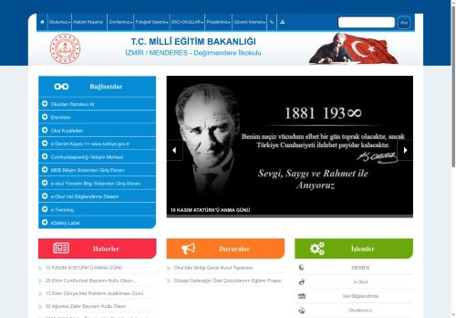 İZMİR / MENDERES - Değirmendere İlkokulu